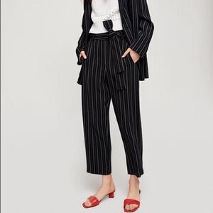 Aritzia Wilfred Tie Front Pant